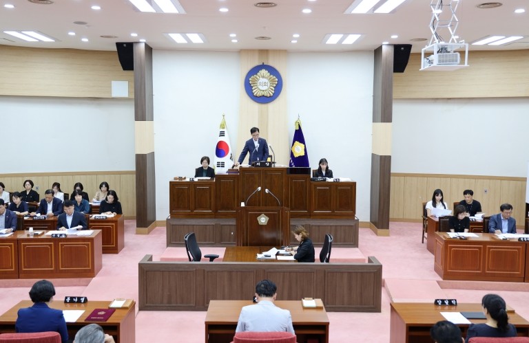 금정구의회, 제320회 임시회 폐회