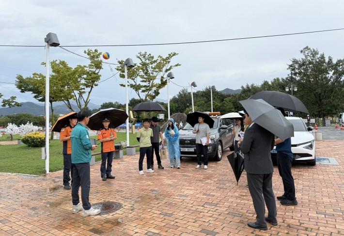 함양군, 제20회 함양산삼축제 대비 합동 안전점검 실시