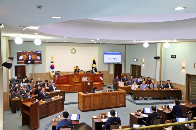함안군의회, 제314회 임시회 폐회