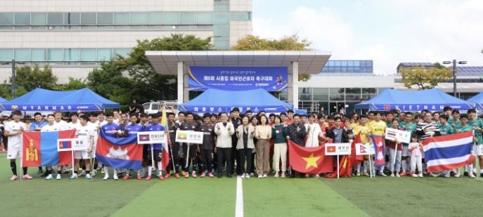 시흥시외국인복지센터, 제6회 시흥컵 외국인 근로자 축구대회 성료