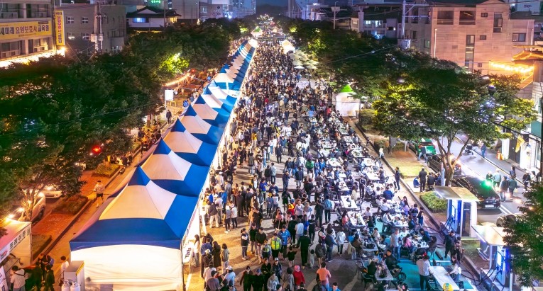 구미시, 1.5km 구간에서 펼쳐지는 
