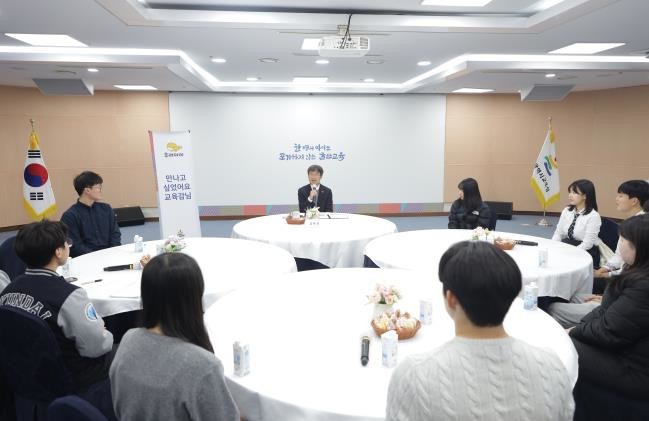 울산시교육청 천창수 교육감, 고3 학...