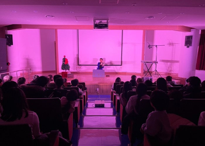 동두천꿈나무정보도서관, 크리스마스 매직 샌드아트 공연 성황리에 마쳐