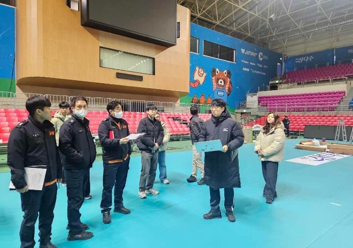 춘천시, V-리그 올스타전 안전점검 ...
