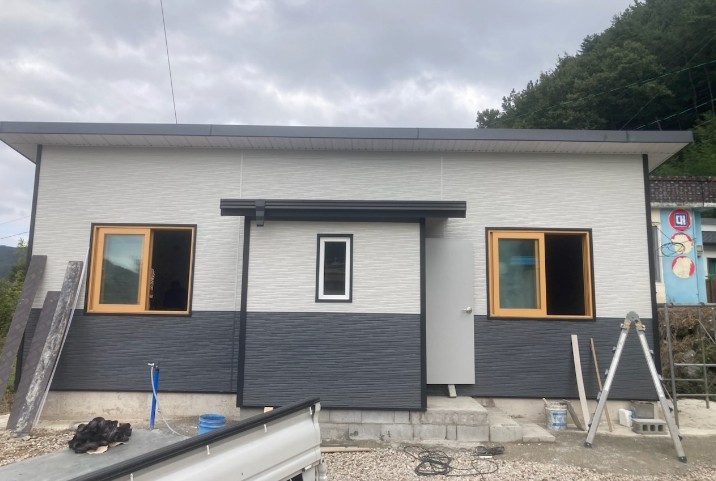 의령군 대의면 수해 가정에 새 집…기...