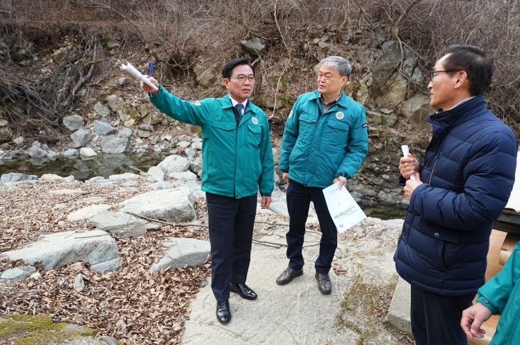 김석필 천안시장 권한대행, 하천·계곡...