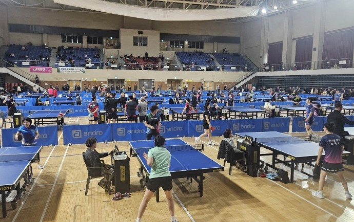 고성군, 제1회 고성군수배 탁구대회 ...