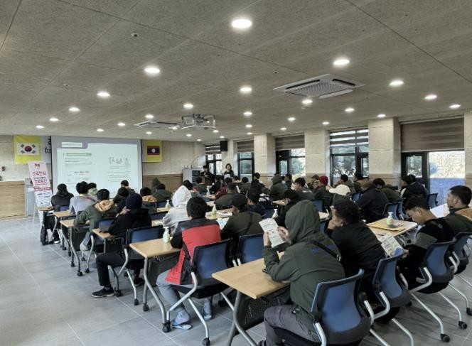 보은군보건소, 외국인 계절근로자 대상...