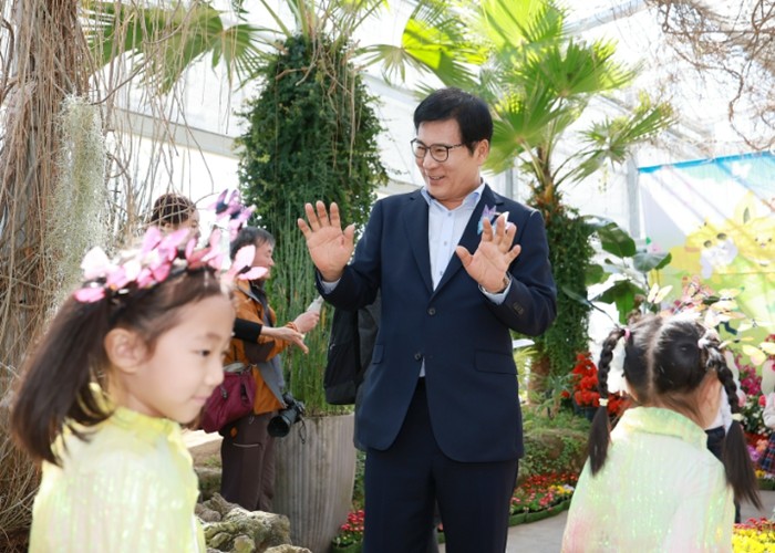 제28회 함평나비대축제 성공기원 ‘나비날리기 행사’ 성황리 마무리